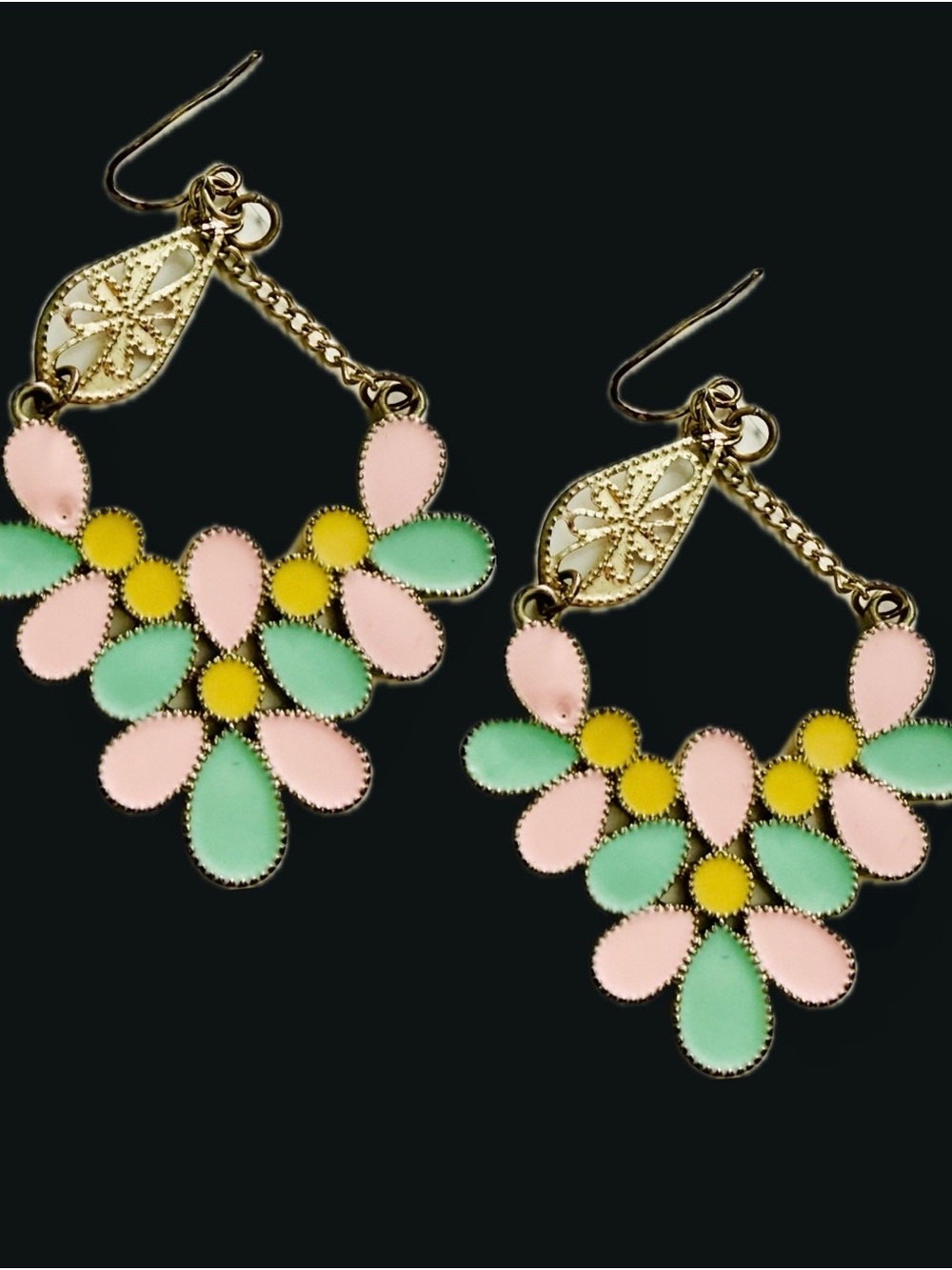 ModCloth Bright Pastel Statement Earrings